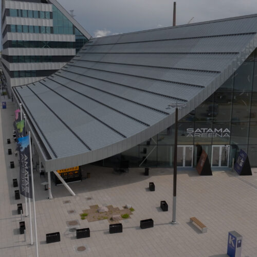 Satama Areenan sisäänkäynti